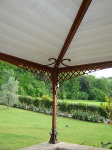 Particolare di gazebo